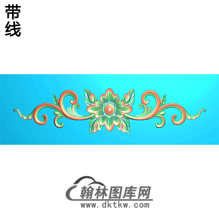 欧式洋花精雕图（QTH-278）展示