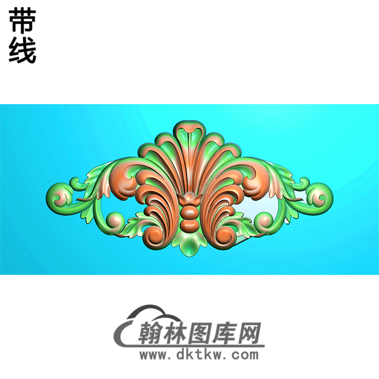 欧式洋花精雕图（QTH-285）展示