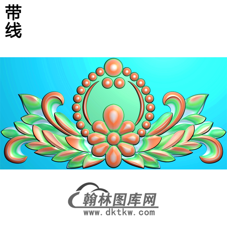 欧式洋花精雕图（QTH-314）展示