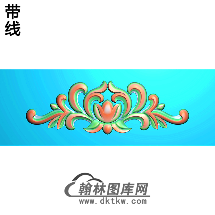 欧式洋花精雕图（QTH-327）展示