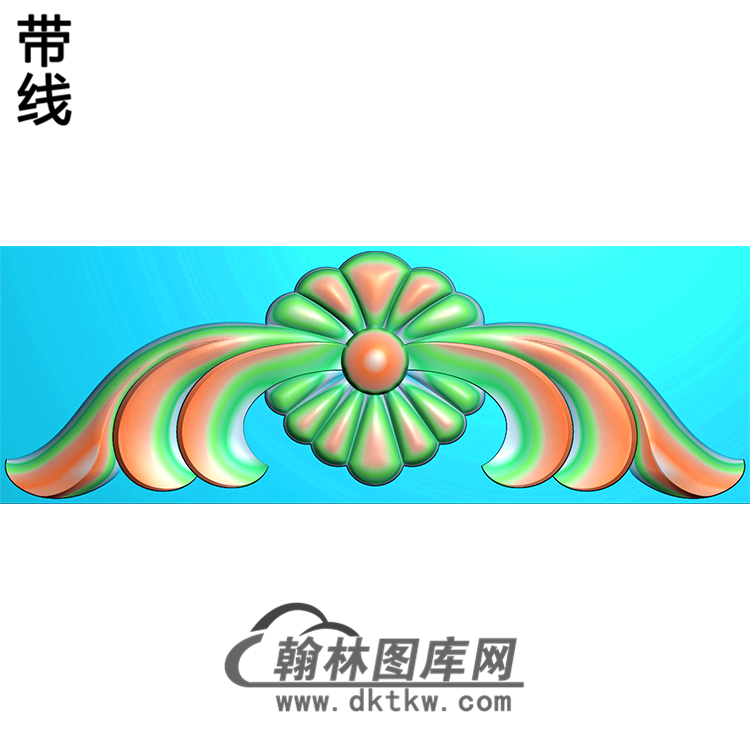 欧式洋花精雕图（QTH-357）展示