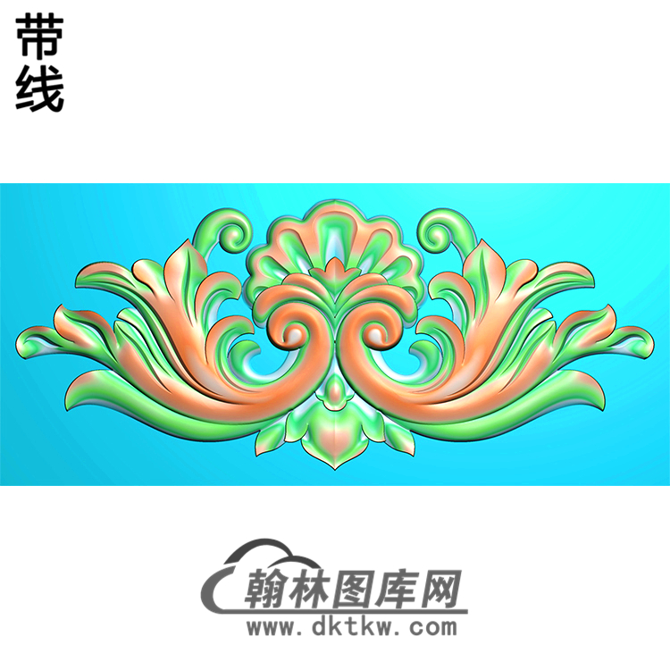 欧式洋花精雕图（QTH-361）展示