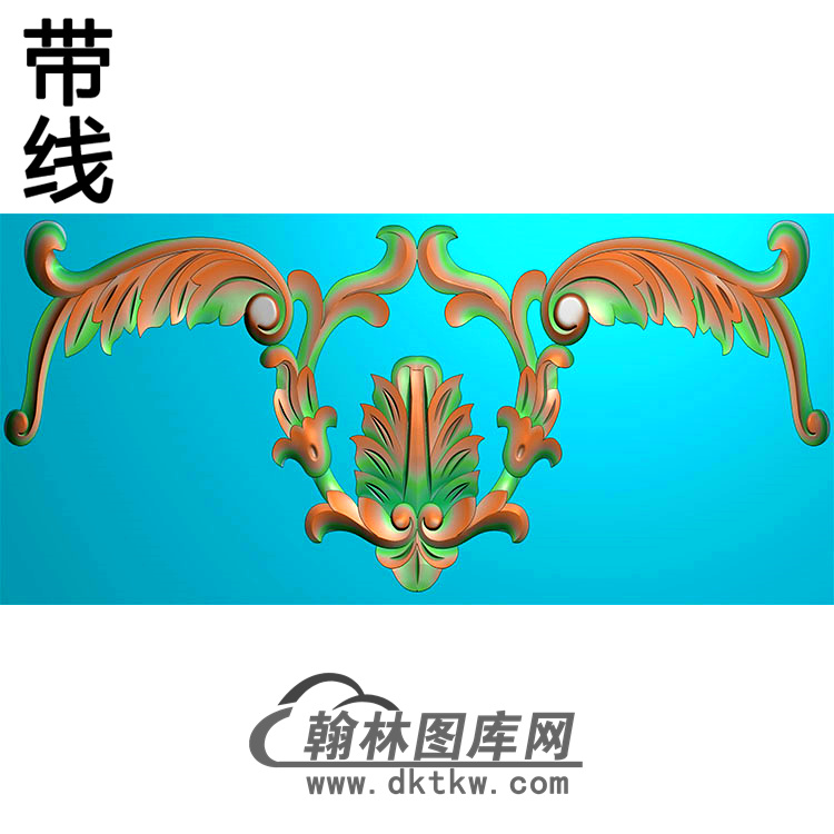 欧式洋花精雕图（QTH-393）展示