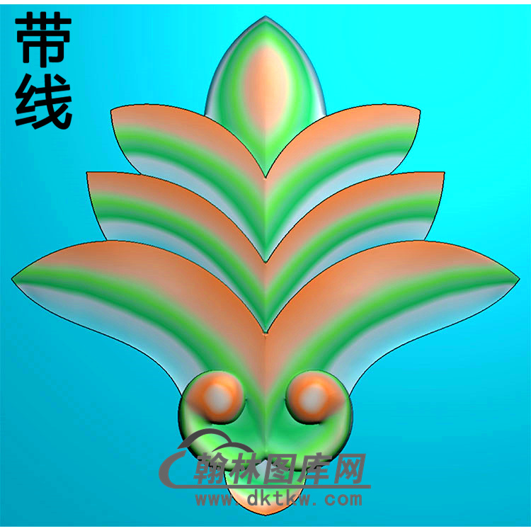欧式洋花精雕图（QTH-396）展示