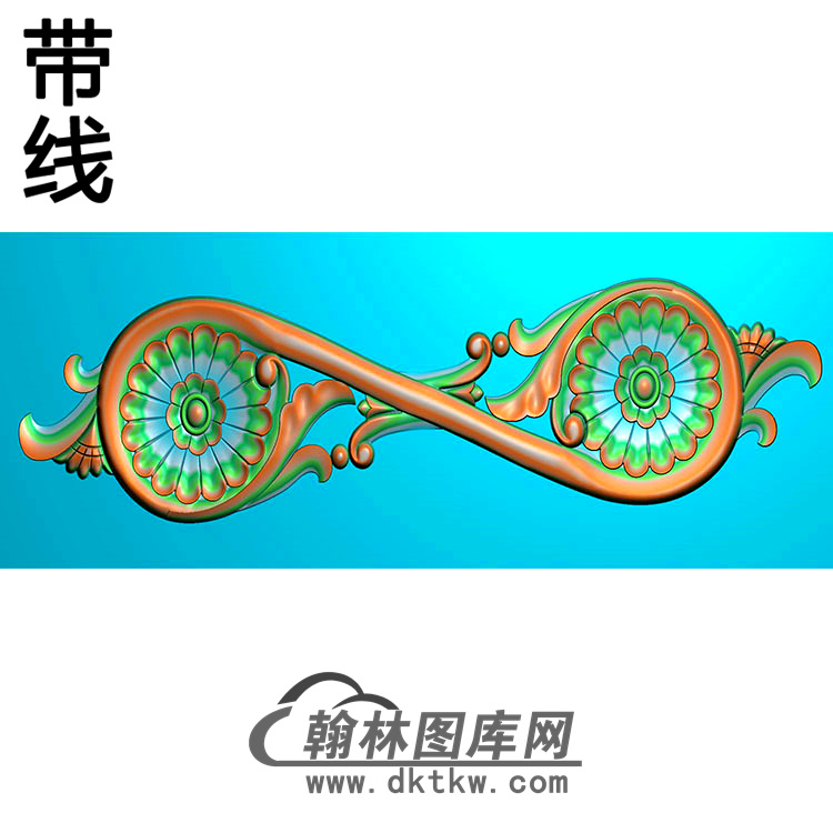 欧式洋花精雕图（QTH-405）展示