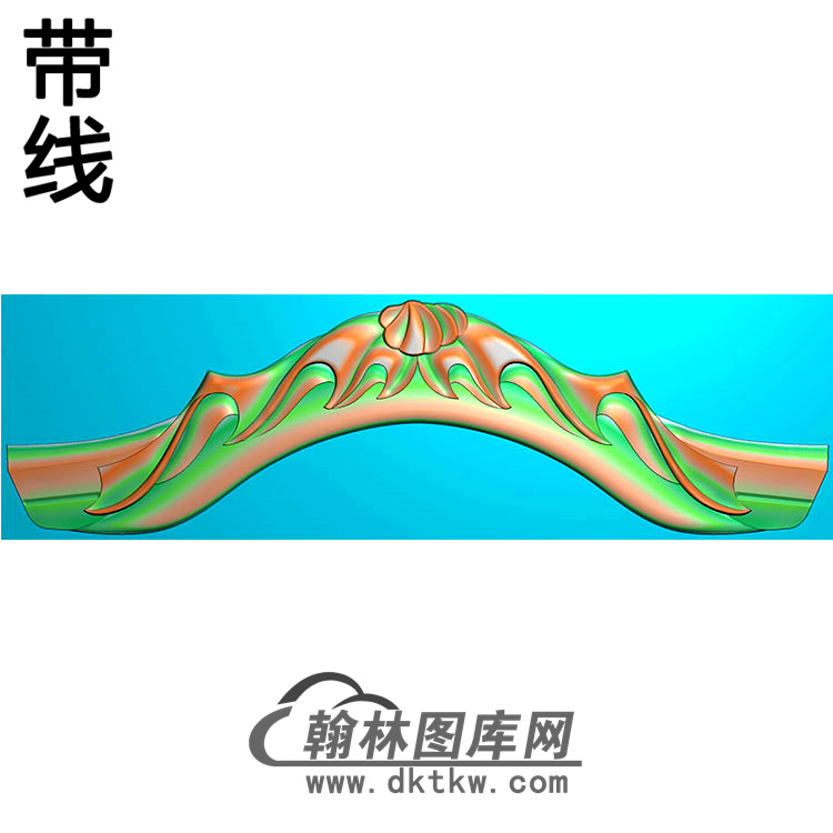 欧式洋花精雕图（QTH-412）展示