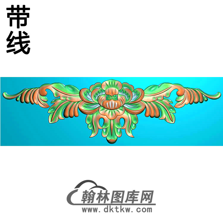 欧式洋花精雕图（QTH-422）展示