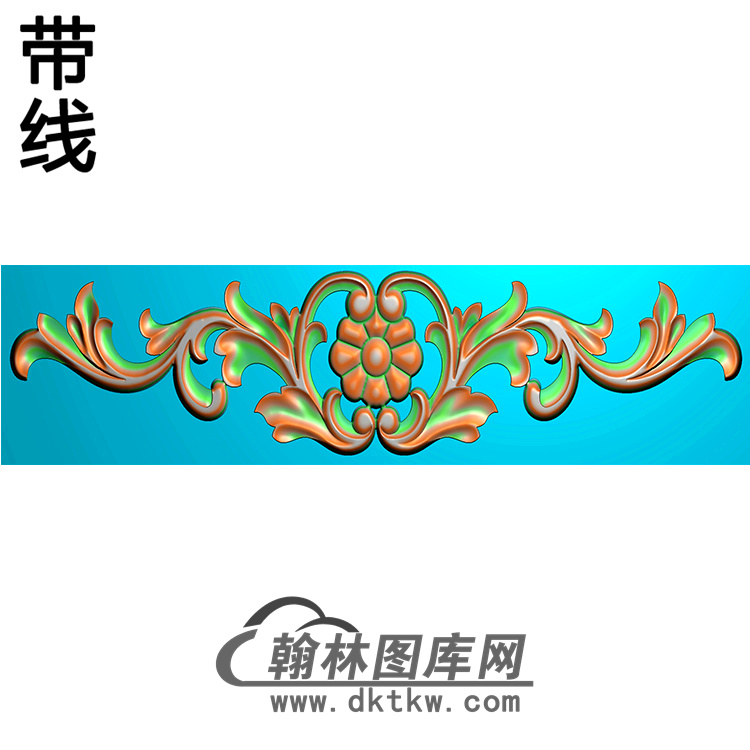 欧式洋花精雕图（QTH-444）展示