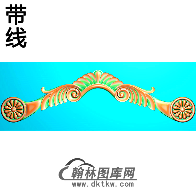 欧式洋花精雕图（QTH-453）展示