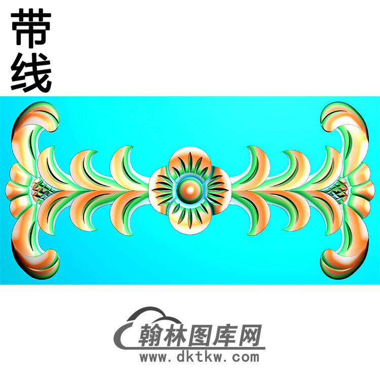欧式洋花精雕图（QTH-475）展示