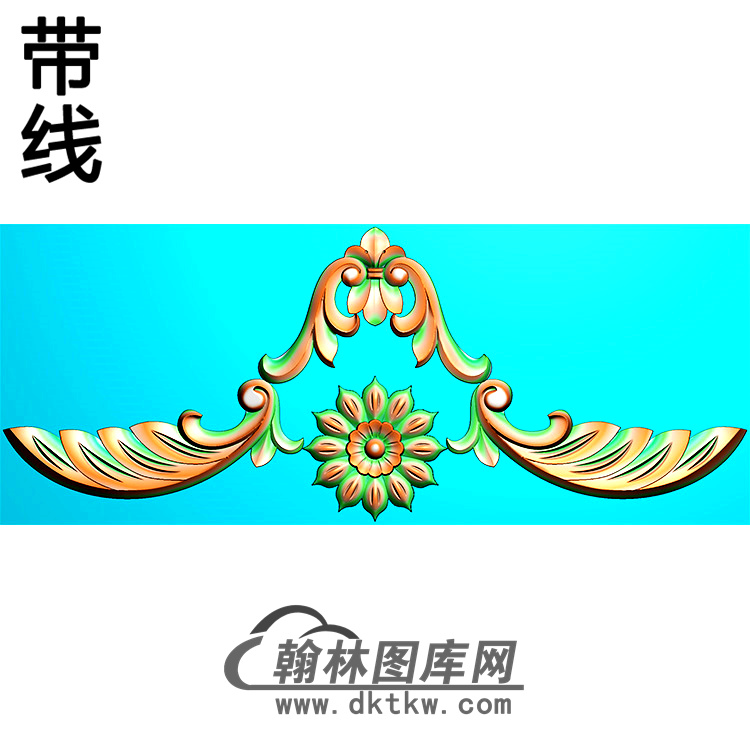 欧式洋花精雕图（QTH-554）展示