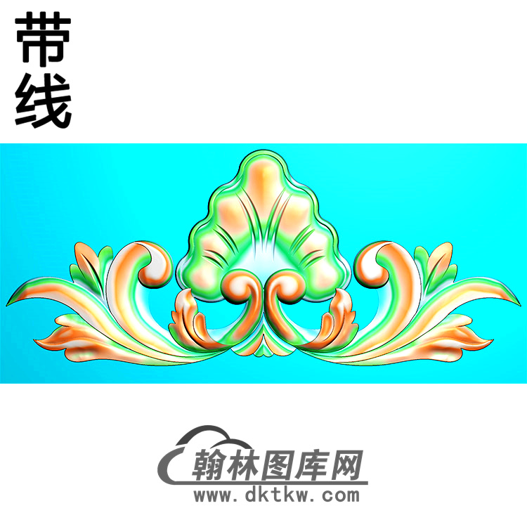欧式洋花精雕图（QTH-561）展示