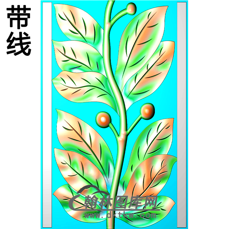 欧式洋花精雕图（QTH-567）展示