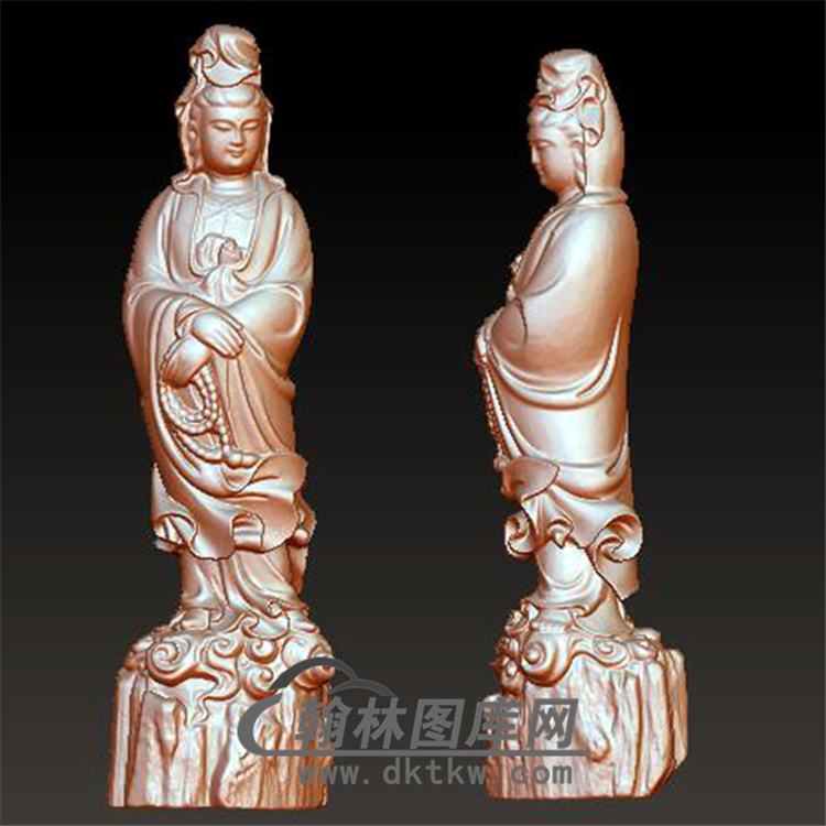 观音立体圆雕图(YGY-024)展示