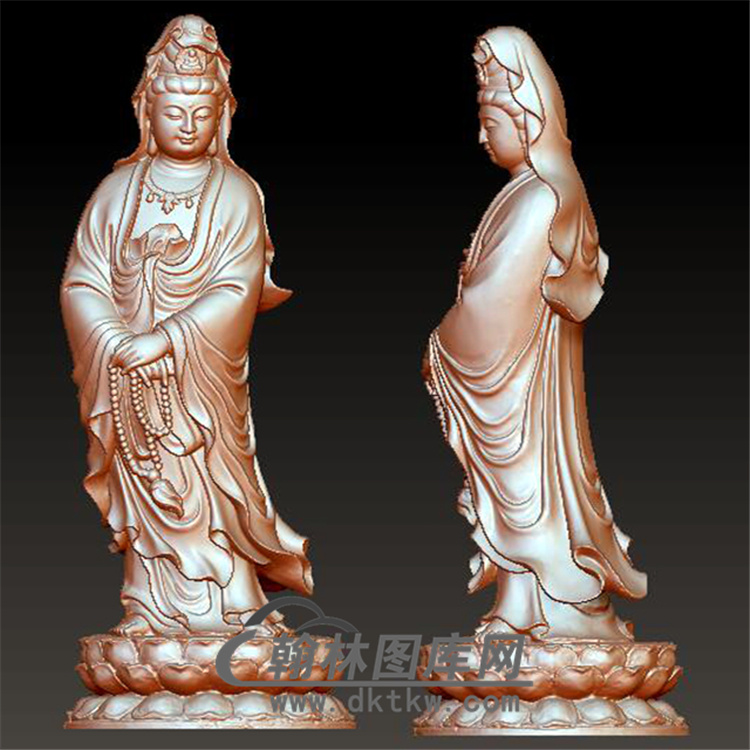 观音立体圆雕图(YGY-059)展示