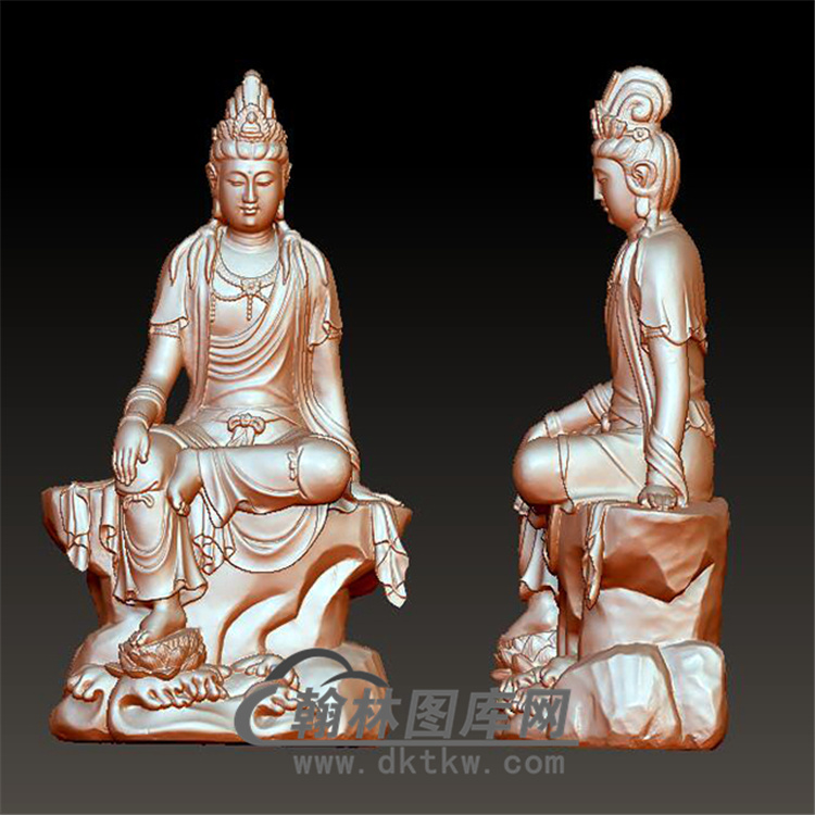 观音立体圆雕图(YGY-065)展示