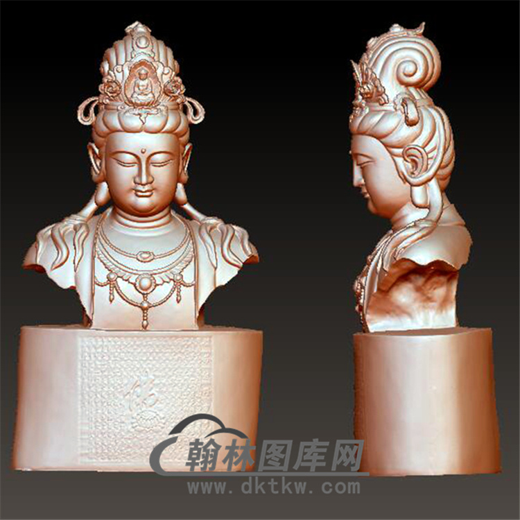 观音立体圆雕图(YGY-066)展示