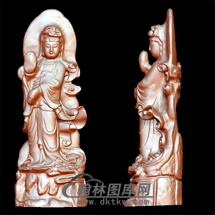 观音立体圆雕图(YGY-111)展示