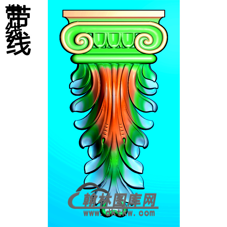 欧式柱头.梁托精雕图（ZTH-059)展示