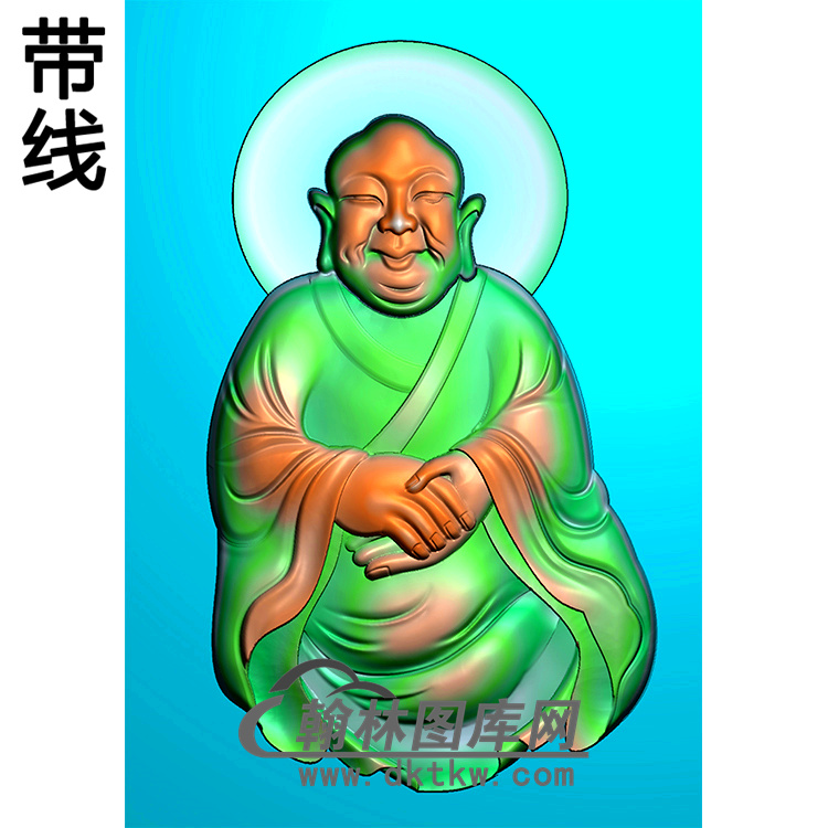 佛碑板精雕图（MBBB-1804）展示