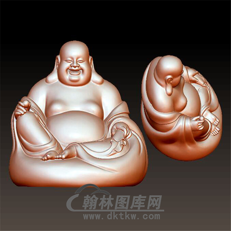 布袋弥勒佛立体圆雕图(YML-111)展示