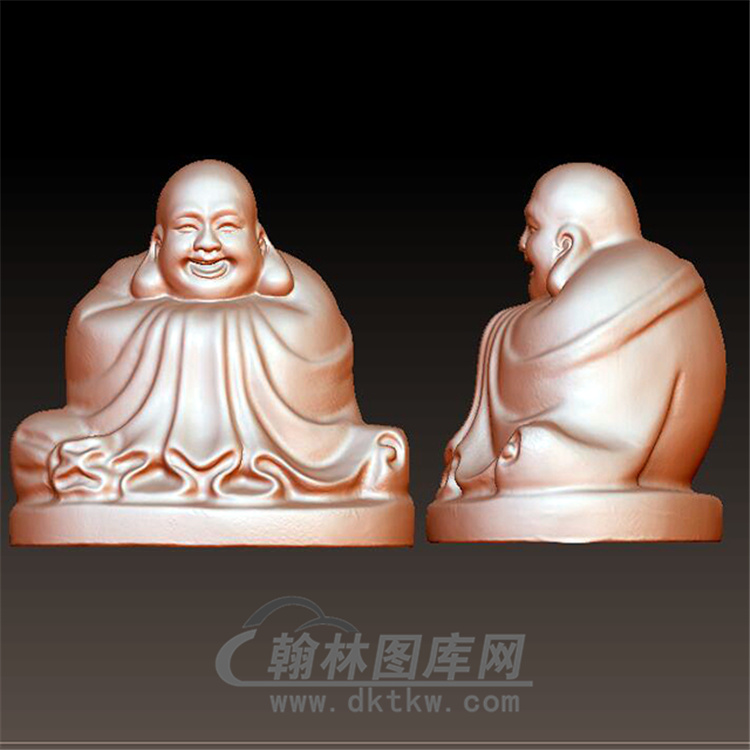 弥勒佛立体圆雕图(YML-112)展示