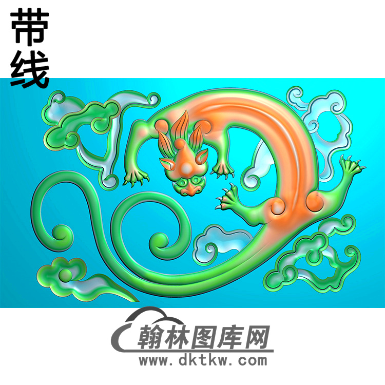 兽碑板精雕图（MBBB-1903）展示