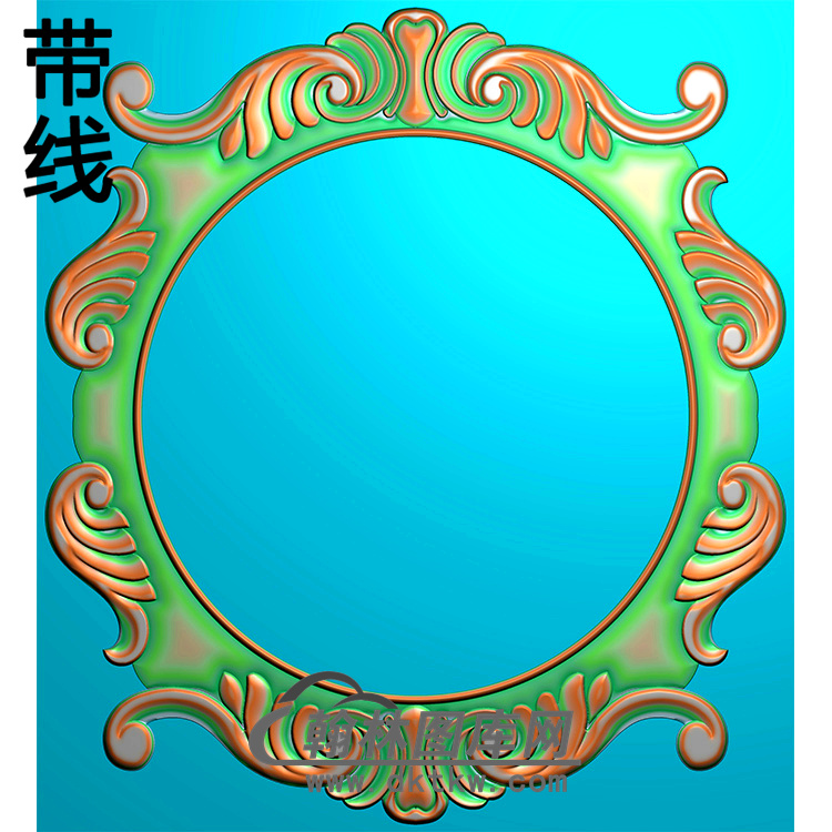 欧式相框.镜框精雕图（LZT-068）展示