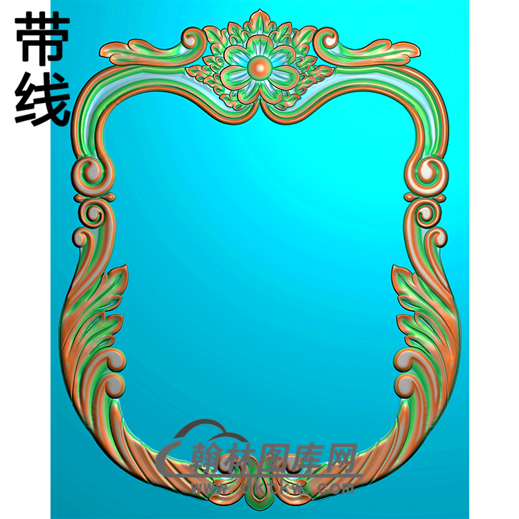 欧式相框.镜框精雕图（LZT-069）展示