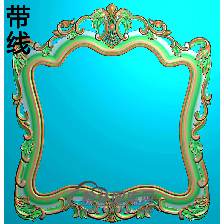 欧式相框.镜框精雕图（LZT-077）展示