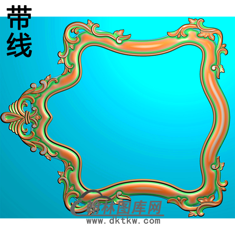 欧式相框.镜框精雕图（LZT-080）展示
