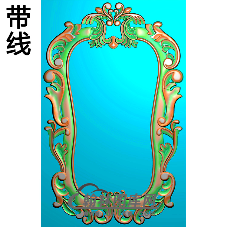欧式相框.镜框精雕图（LZT-092）展示