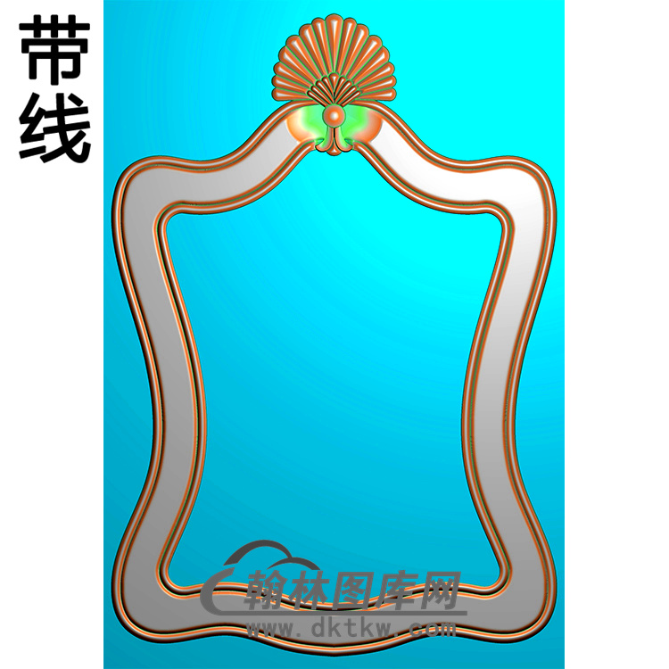 欧式相框.镜框精雕图（LZT-095）展示