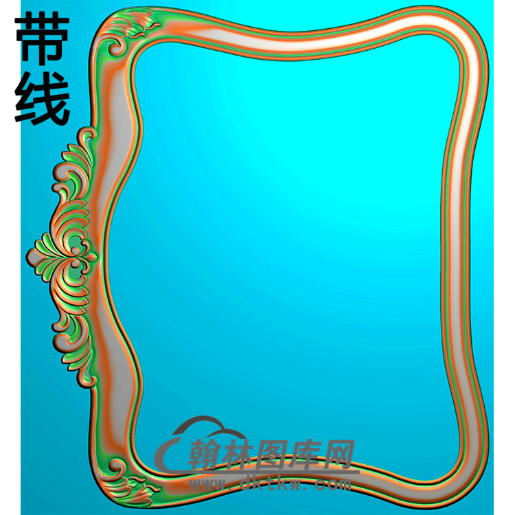 欧式相框.镜框精雕图（LZT-103）展示