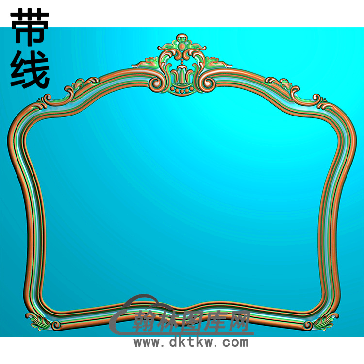 欧式相框.镜框精雕图（LZT-104）展示