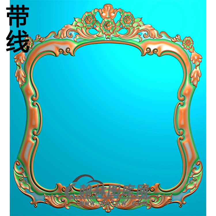 欧式相框.镜框精雕图（LZT-109）展示