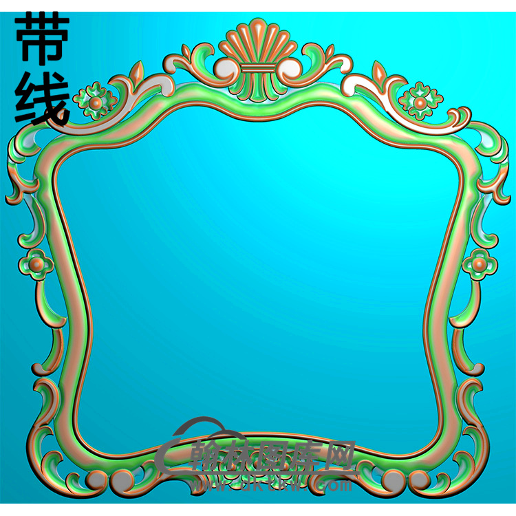 欧式相框.镜框精雕图（LZT-121）展示