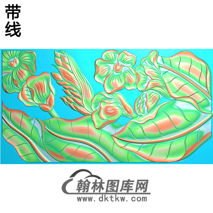 芭蕉精雕图（BJ-038-）展示