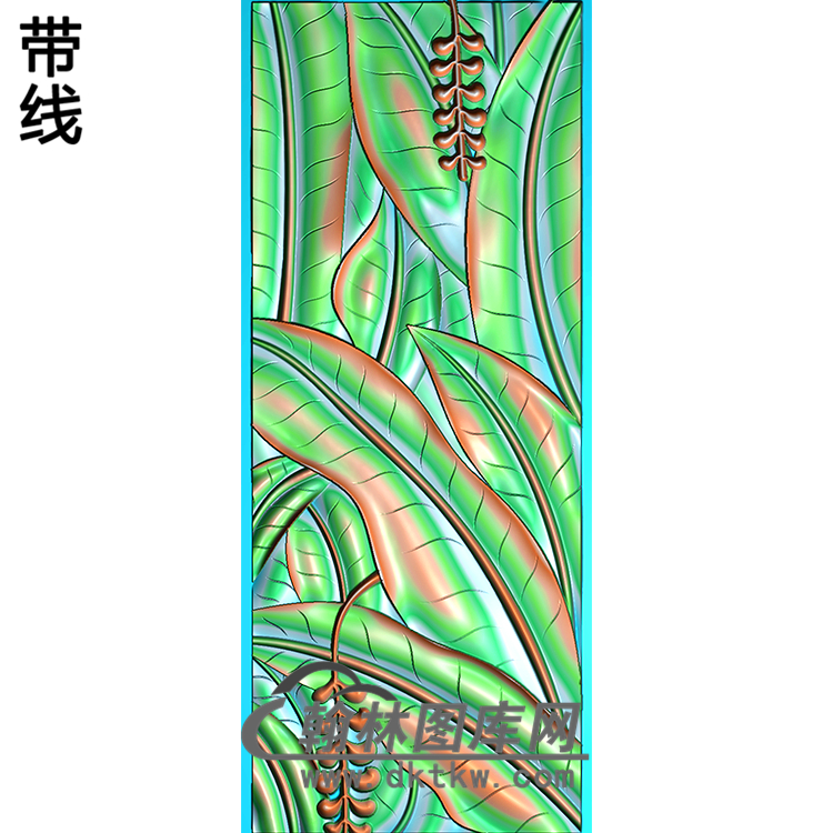 芭蕉精雕图（BJ-039-）展示