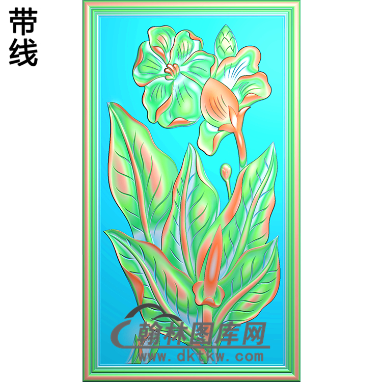 芭蕉精雕图（BJ-056-）展示