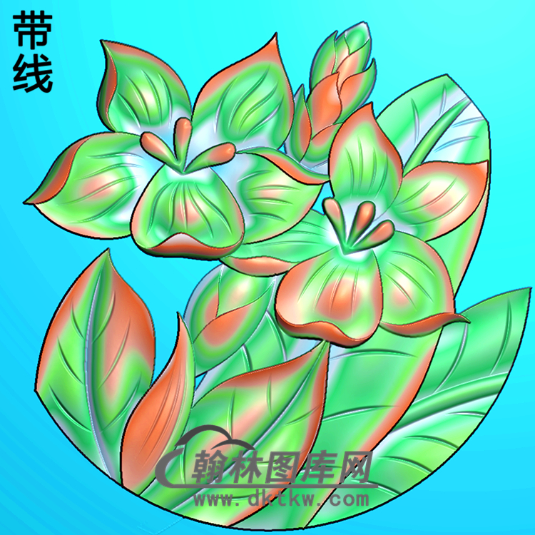 芭蕉精雕图（BJ-061-）展示