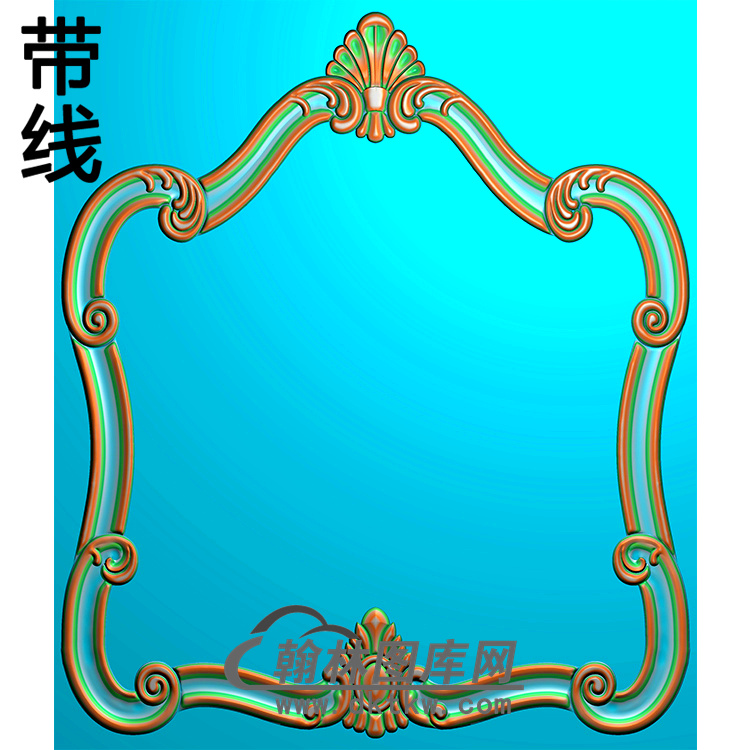 欧式相框.镜框精雕图（LZT-172）展示