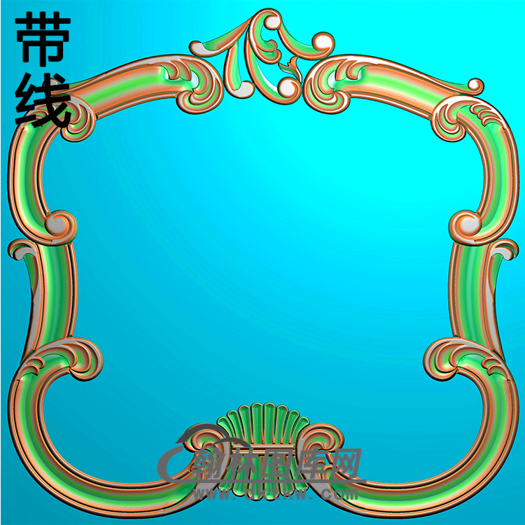欧式相框.镜框精雕图（LZT-175）展示