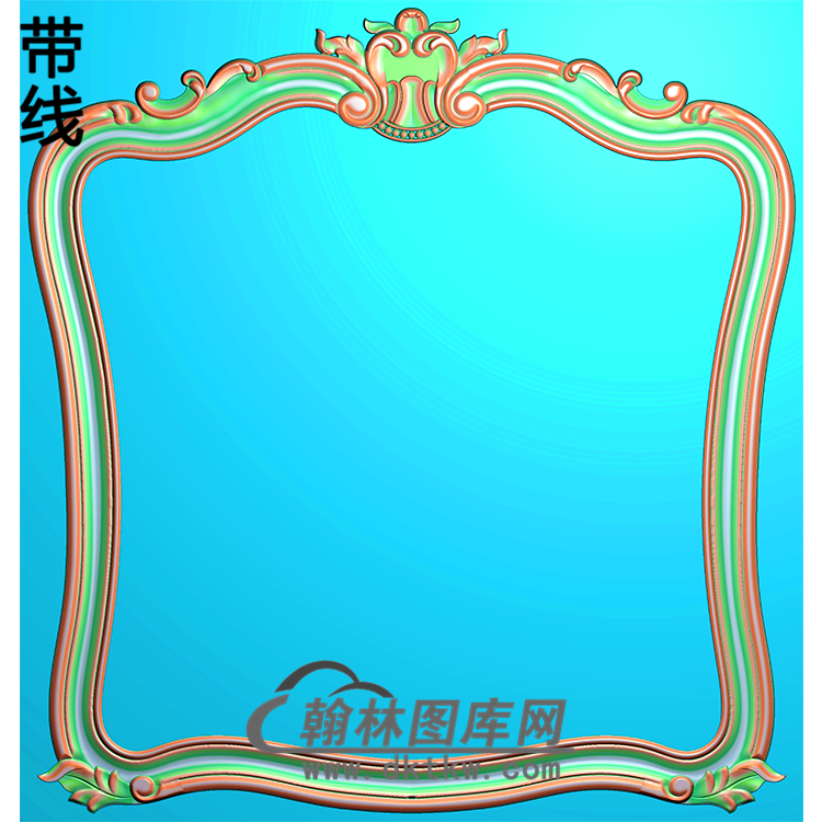欧式相框.镜框精雕图（LZT-201）展示