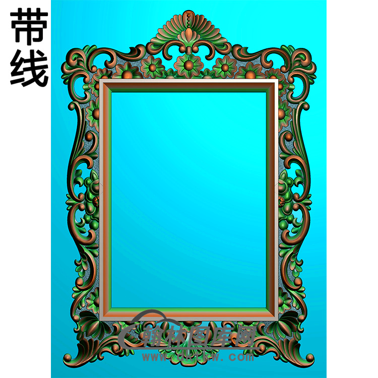 欧式相框.镜框精雕图（LZT-263）展示