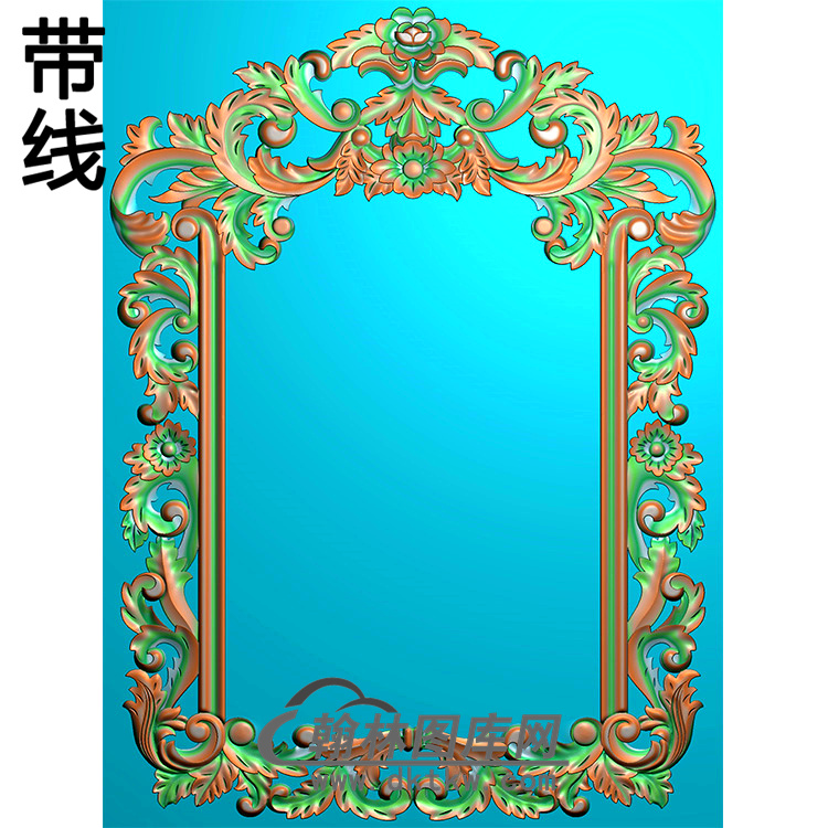 欧式相框.镜框精雕图（LZT-271）展示