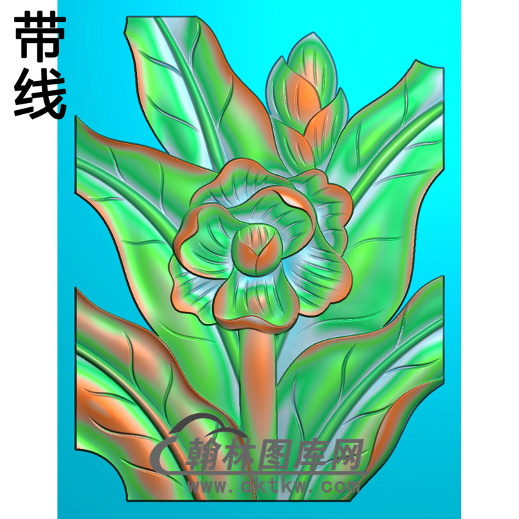 BJ-108-芭蕉精雕图展示