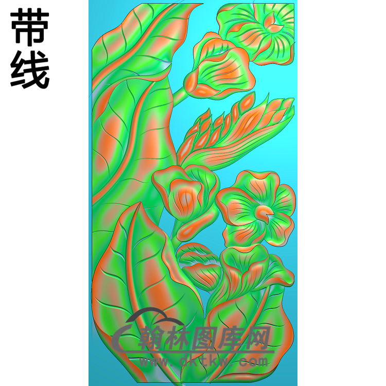 BJ-109-芭蕉精雕图展示