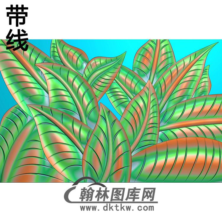 BJ-118-芭蕉精雕图展示