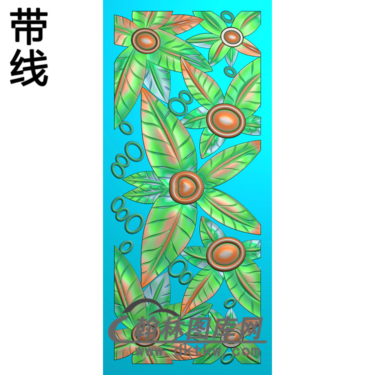 BJ-129-芭蕉精雕图展示